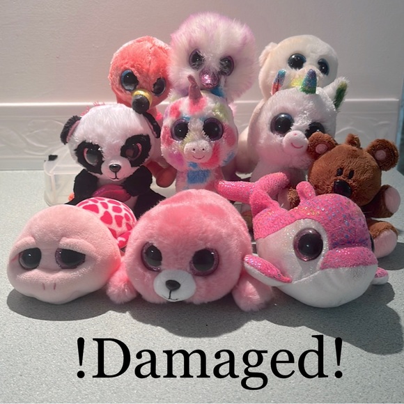 A pack of 27 beanie boo bundle! Great value and variety. Colourful plush animals - Picture 7 of 16